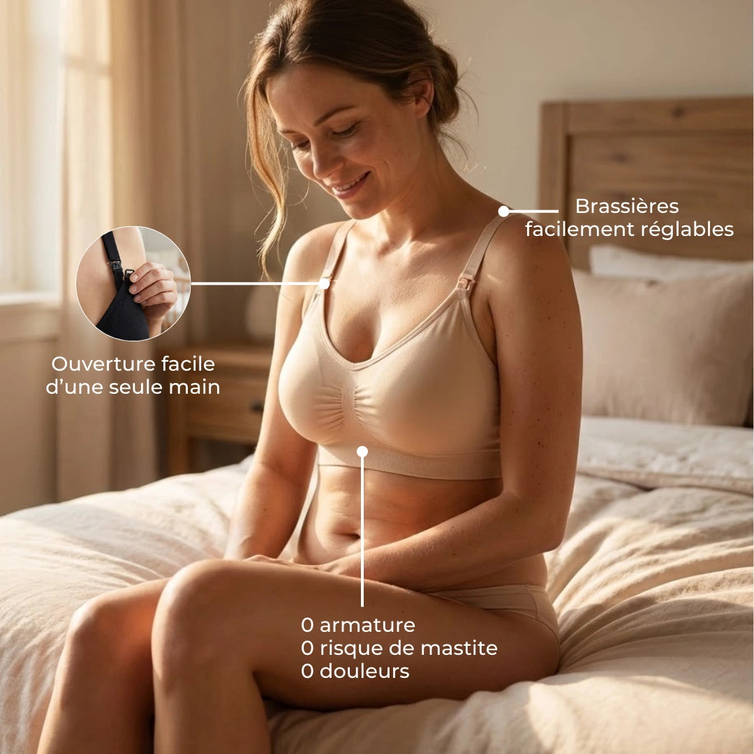 Brassière Cocon - Le maintien invisible qui se fait oublier Enora