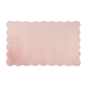 Scalloped Edge Faux Fur Rug mysite