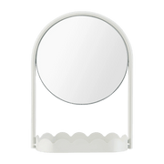 Table Mirror with Scalloped Base mysite