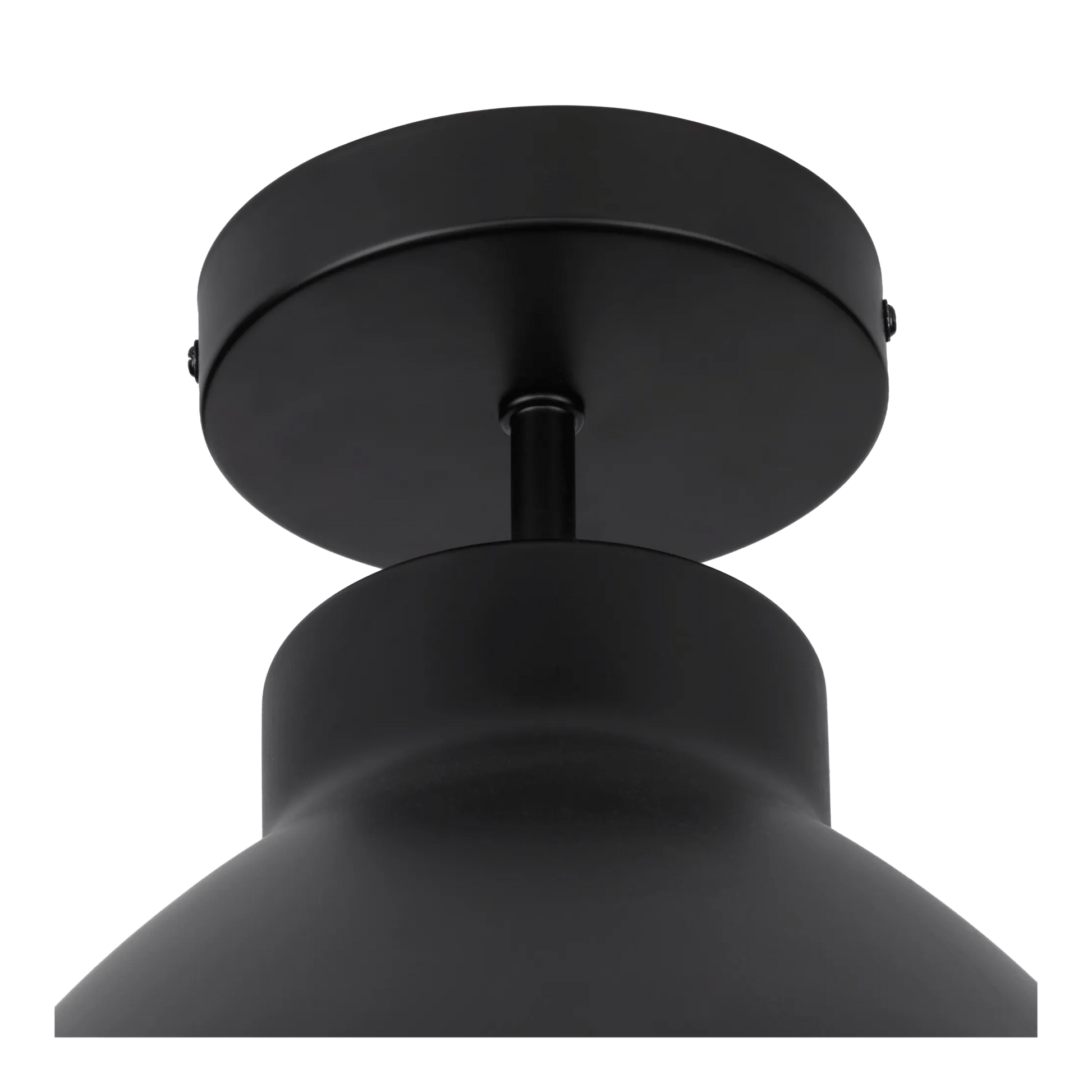 Black Ceiling Lamp with Walnut Interior mysite