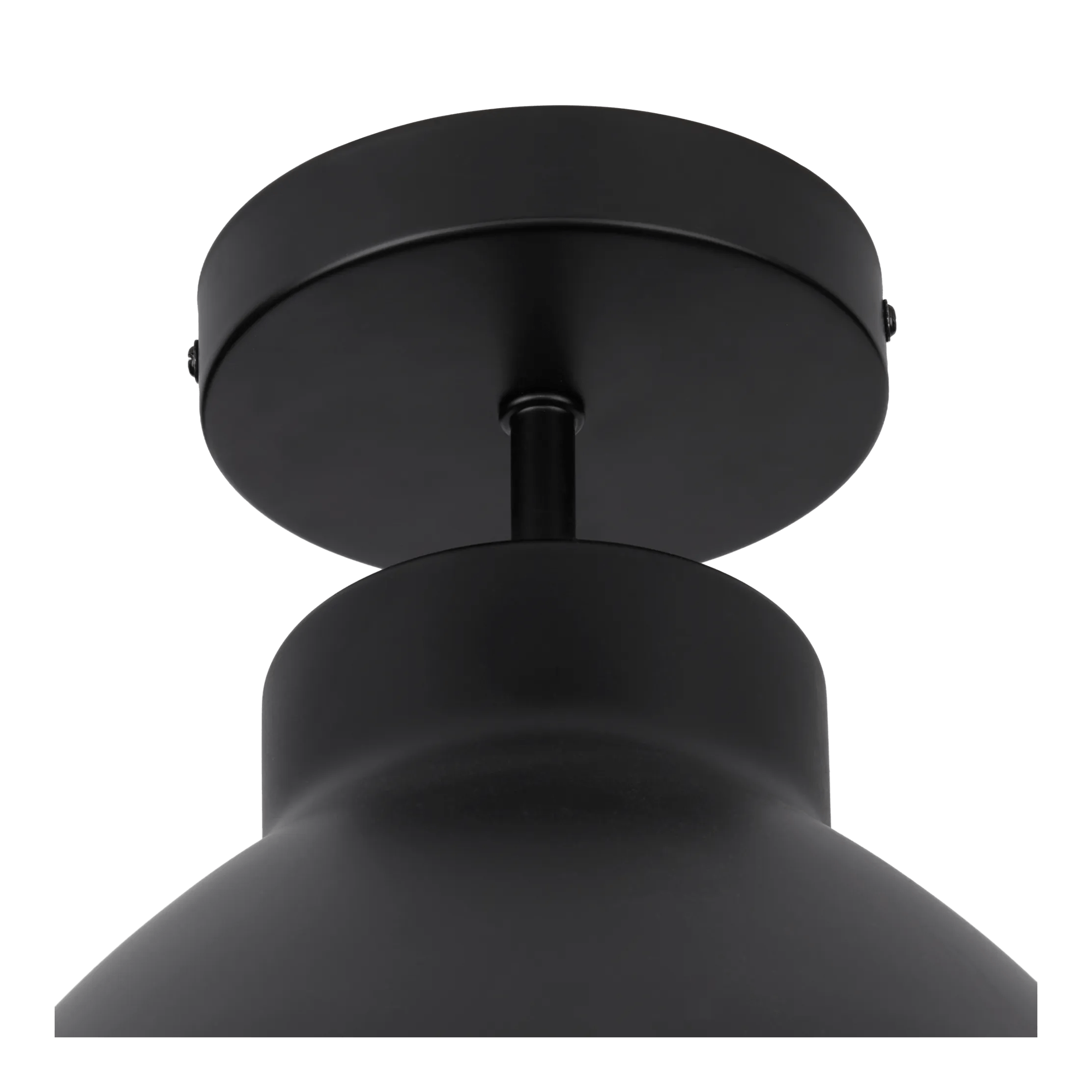 Black Ceiling Lamp with Walnut Interior mysite