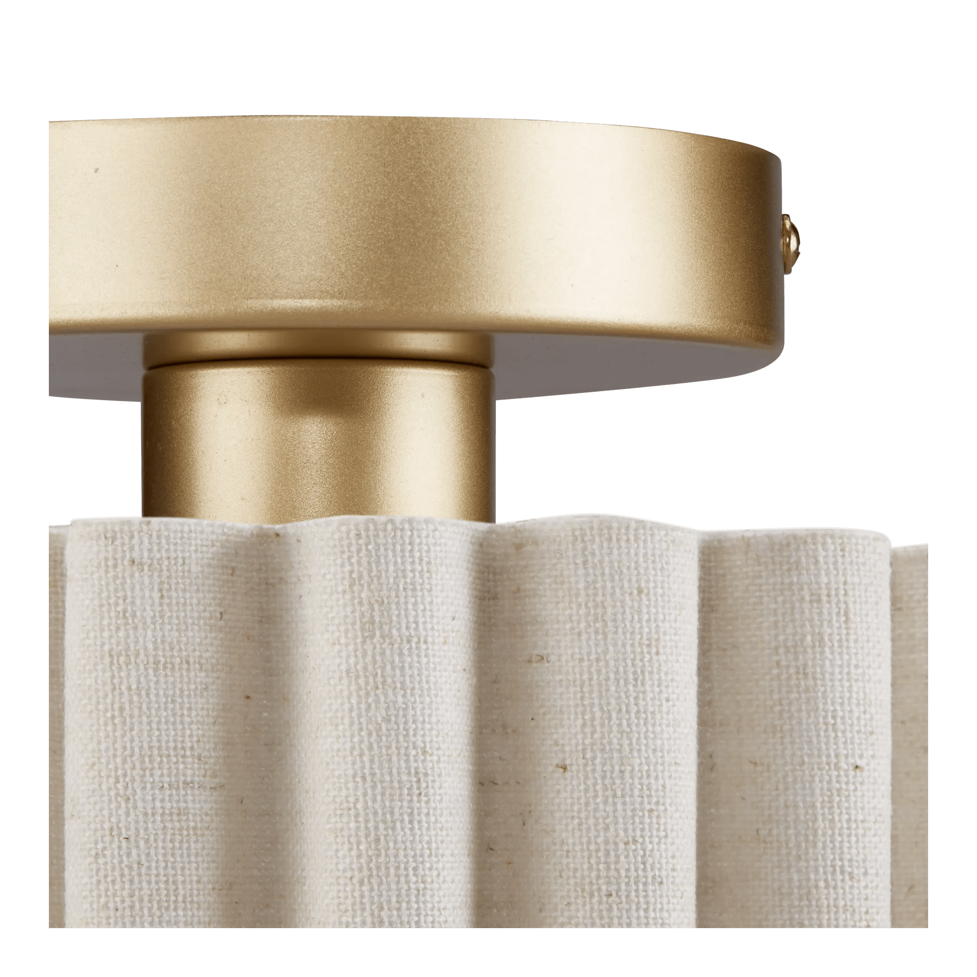 Pleated Linen Ceiling Lamp mysite