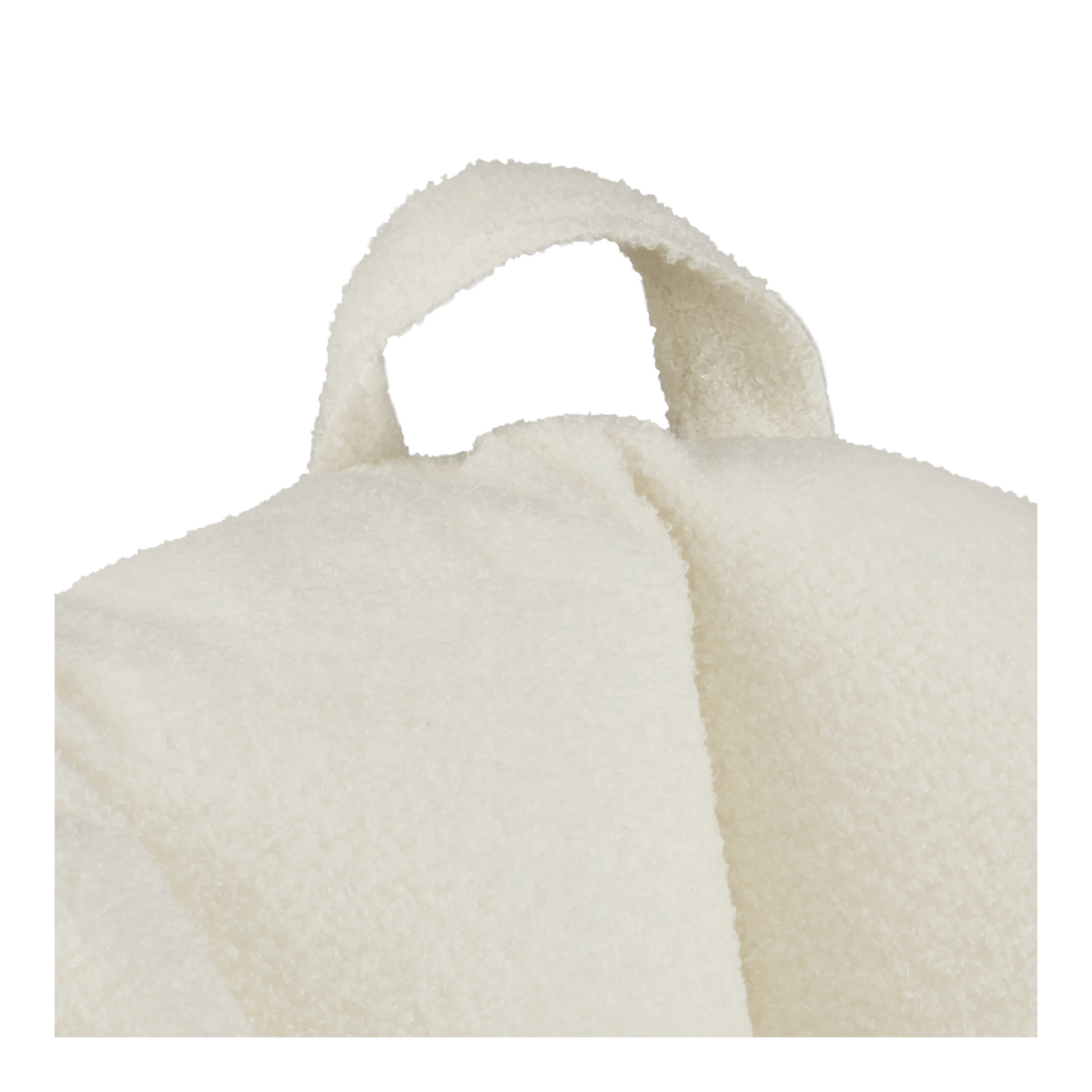 Off White Boucle Bean Bag mysite