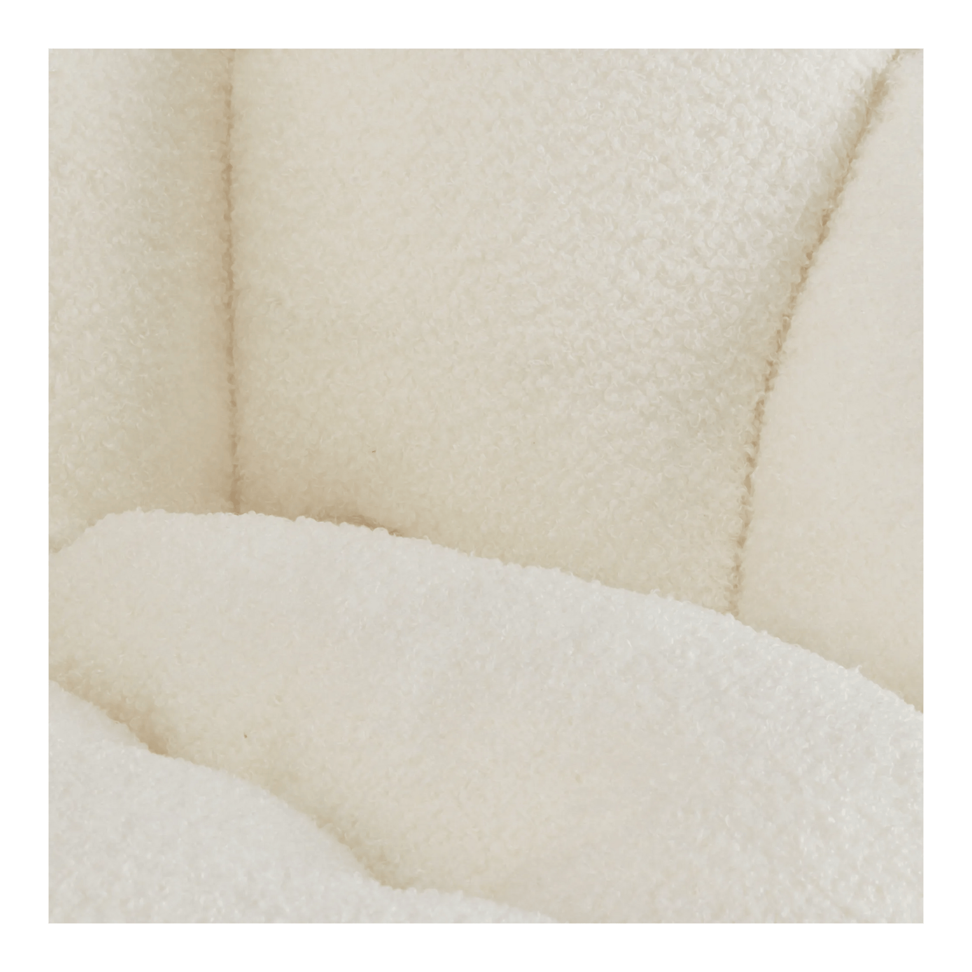 Off White Boucle Bean Bag mysite
