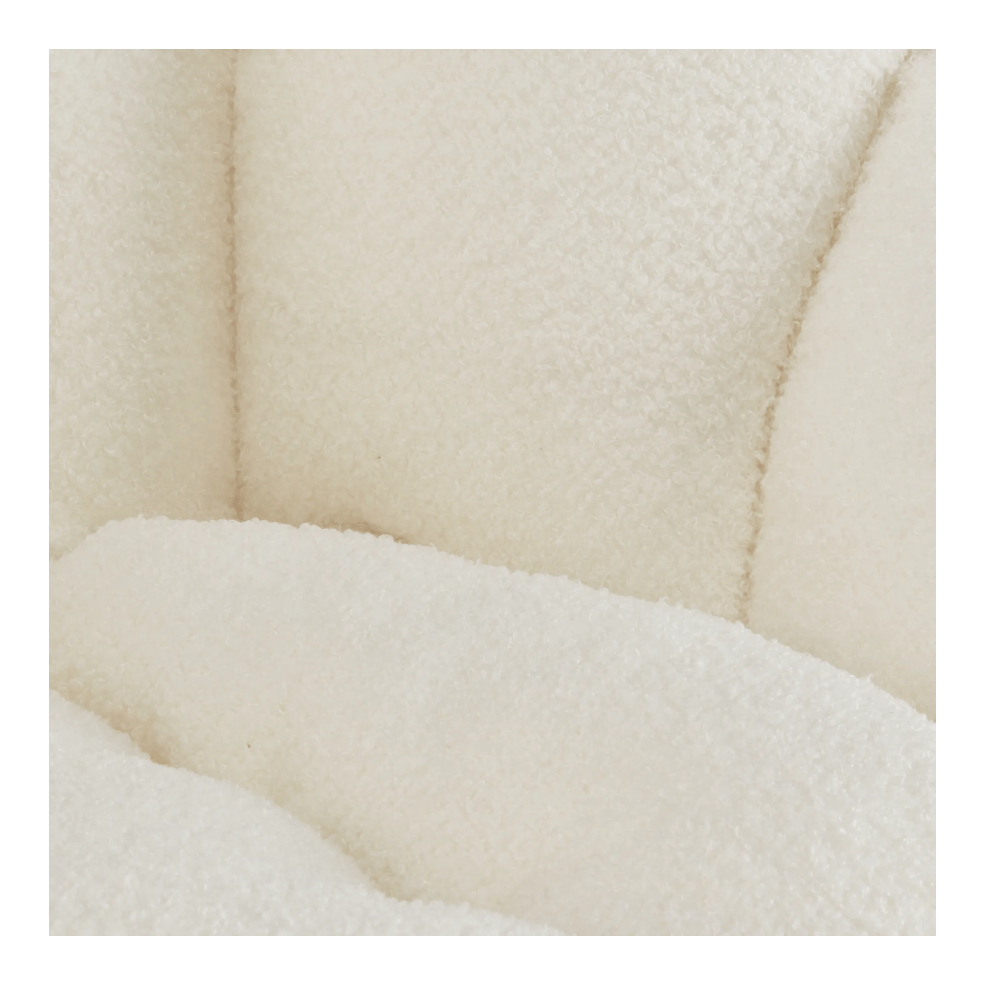 Off White Boucle Bean Bag mysite