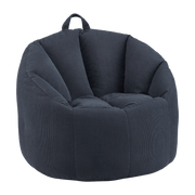 Corduroy Bean Bag in Blue mysite