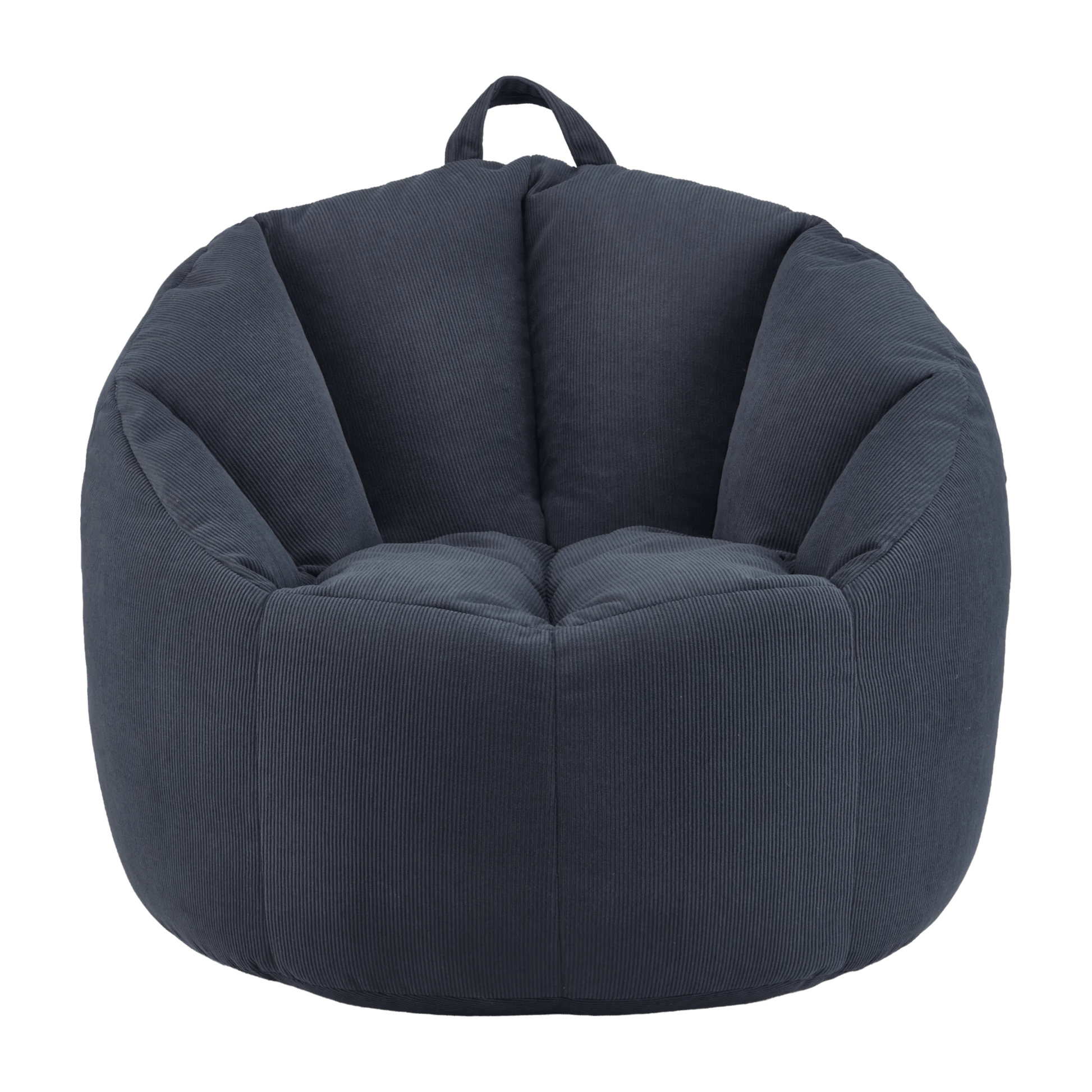 Corduroy Bean Bag in Blue mysite