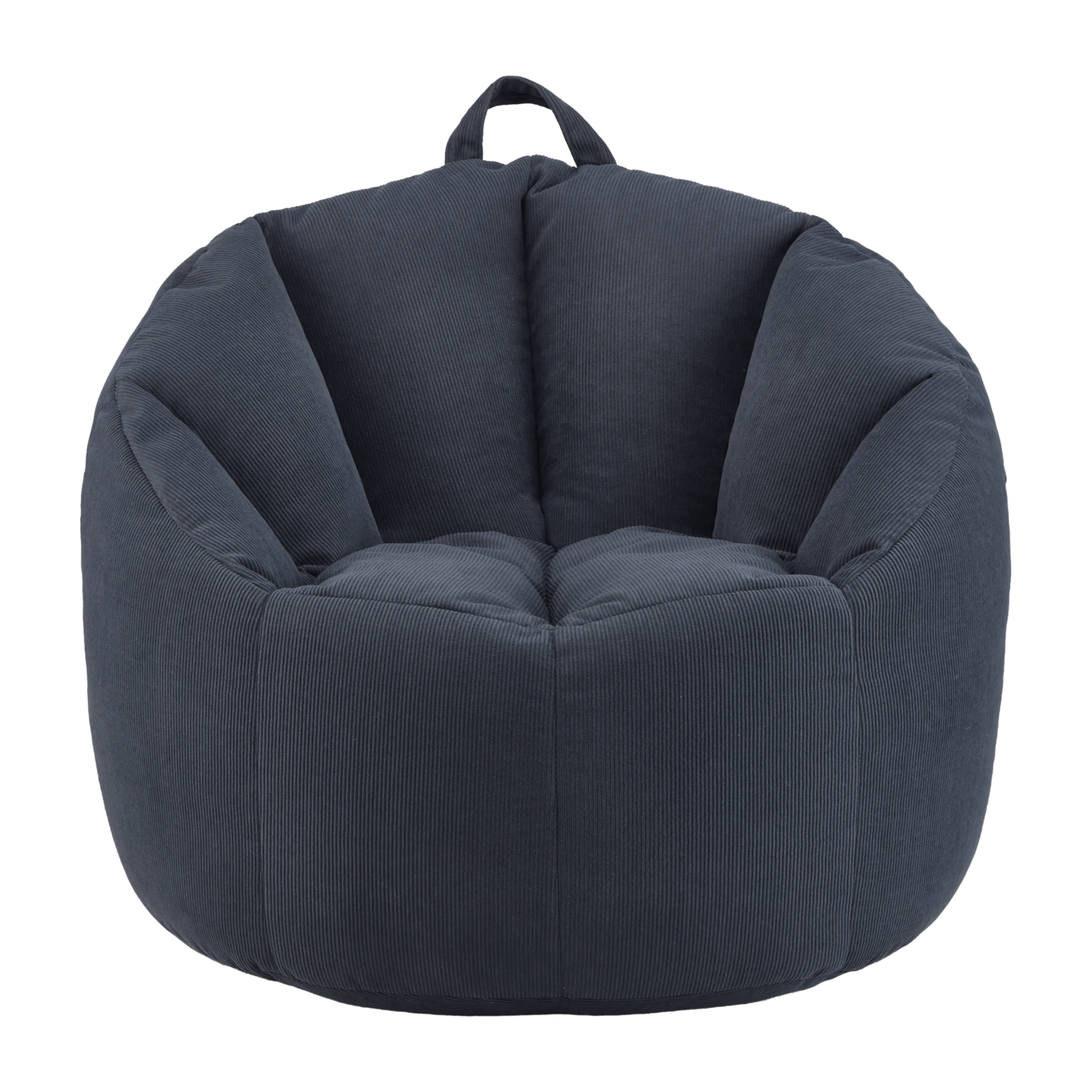 Corduroy Bean Bag in Blue mysite