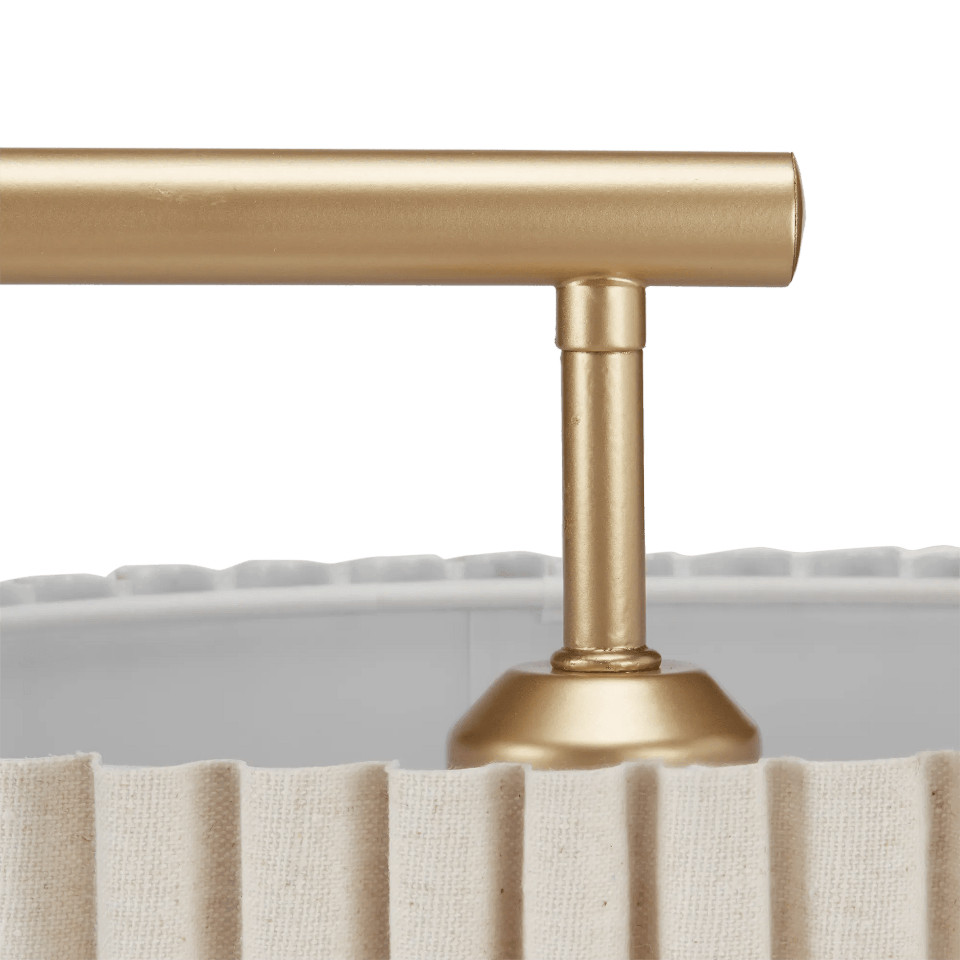 Gold Floor Lamp Pleated Shade mysite