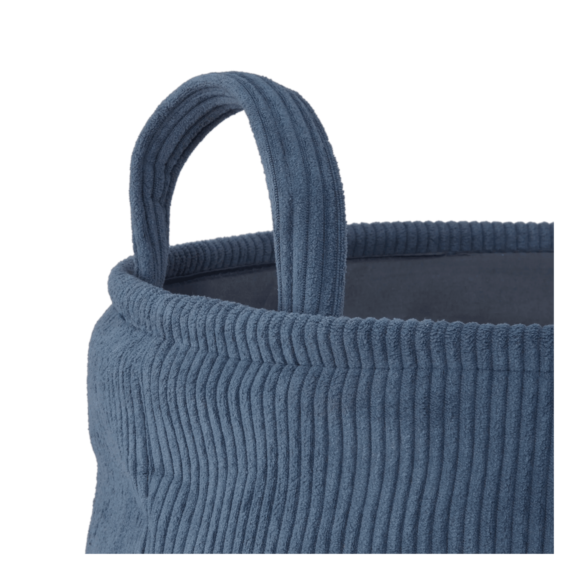 Navy Corduroy Hamper mysite