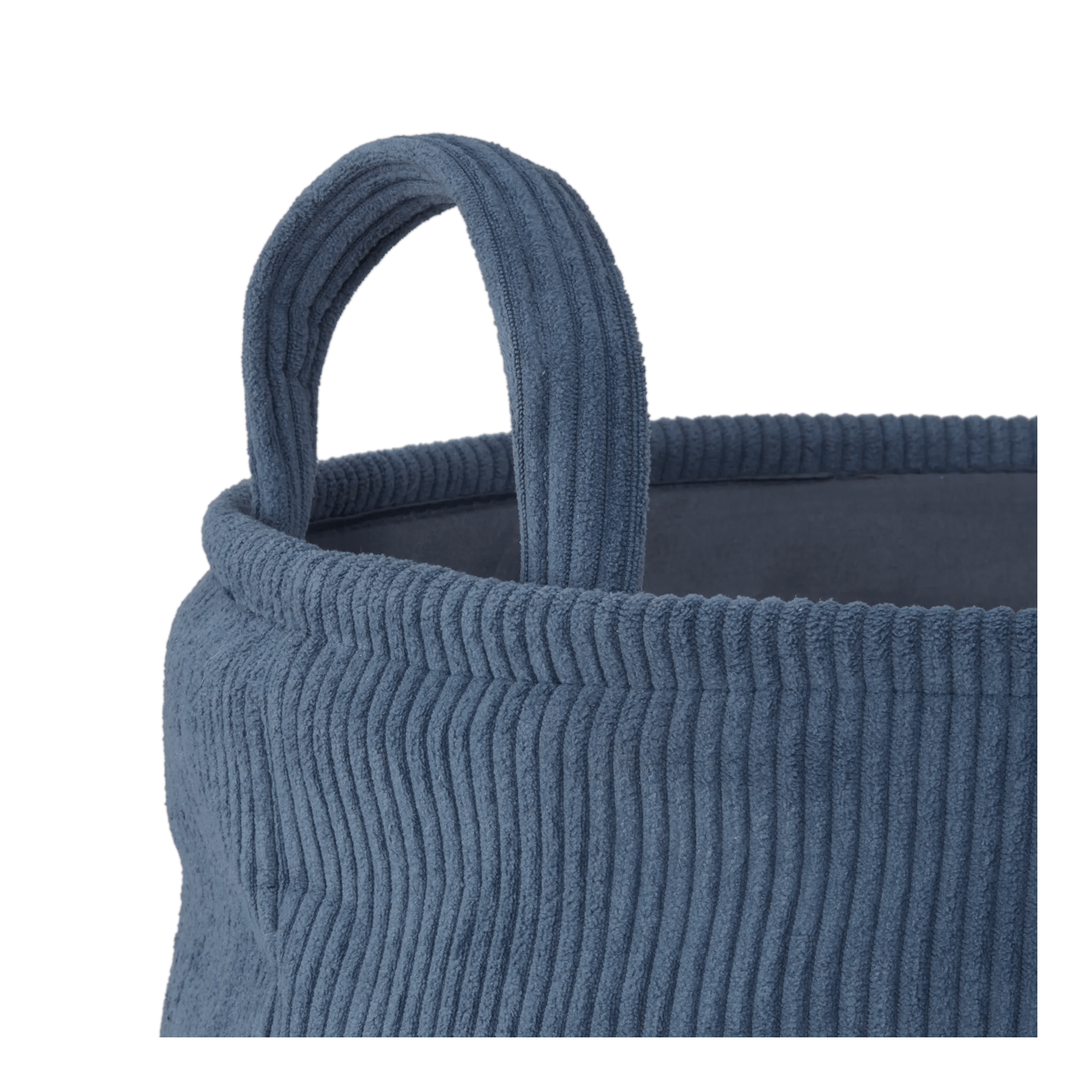 Navy Corduroy Hamper mysite
