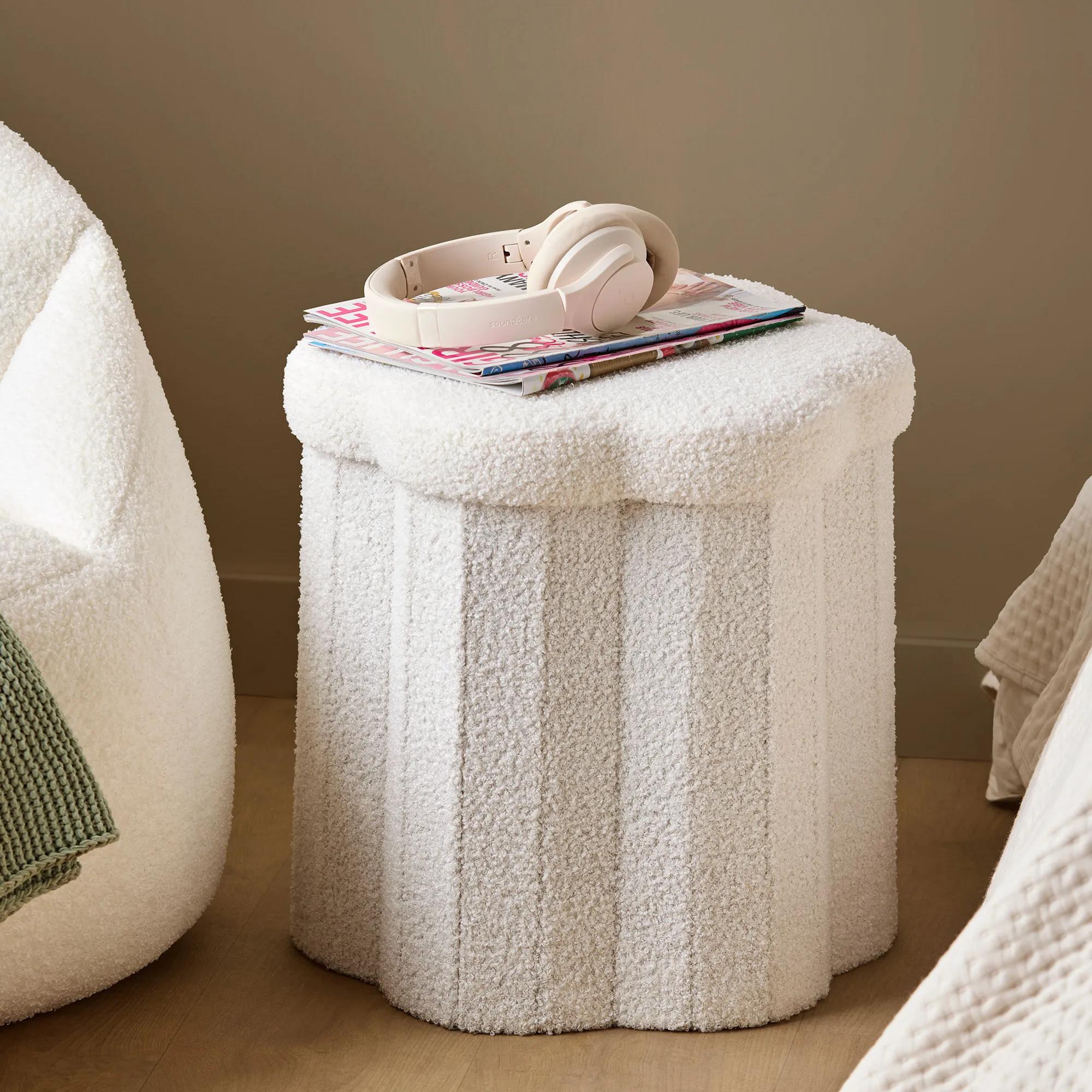 Collapsible Floral Ottoman mysite