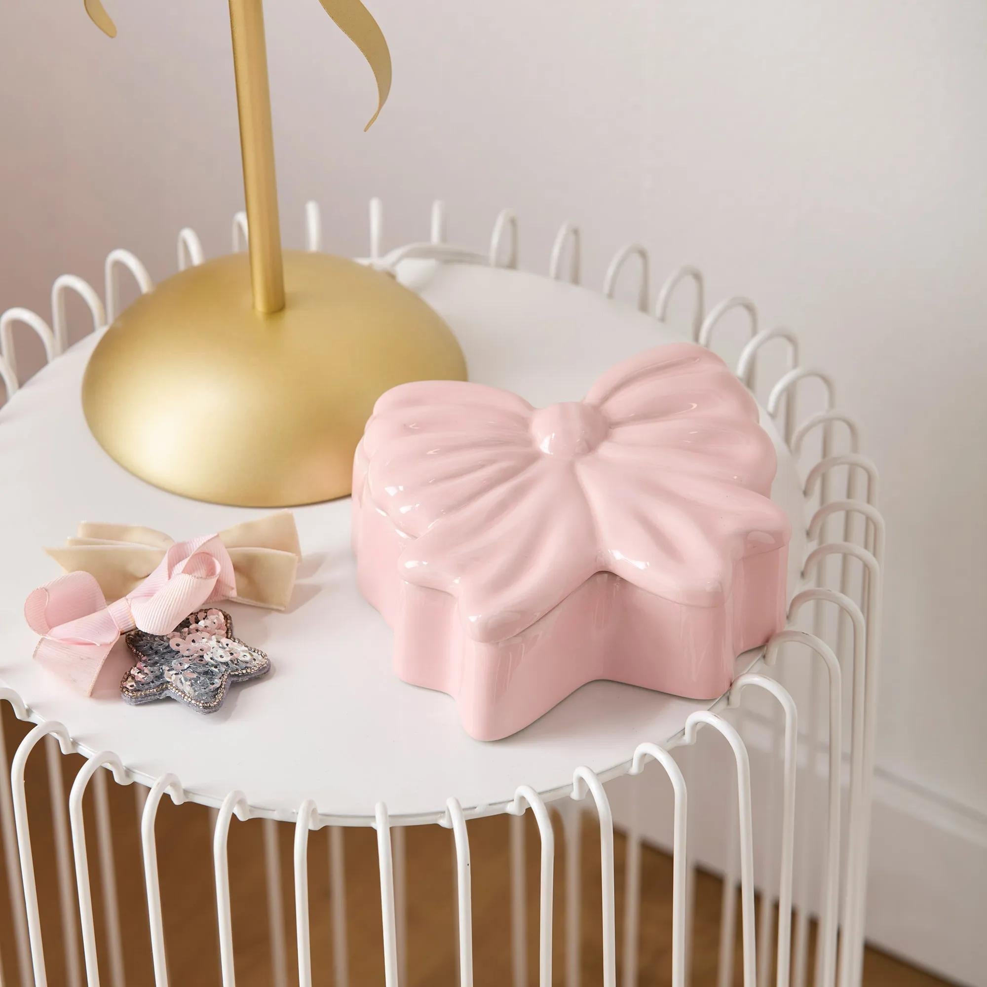 Ceramic Bow Shape Box mysite