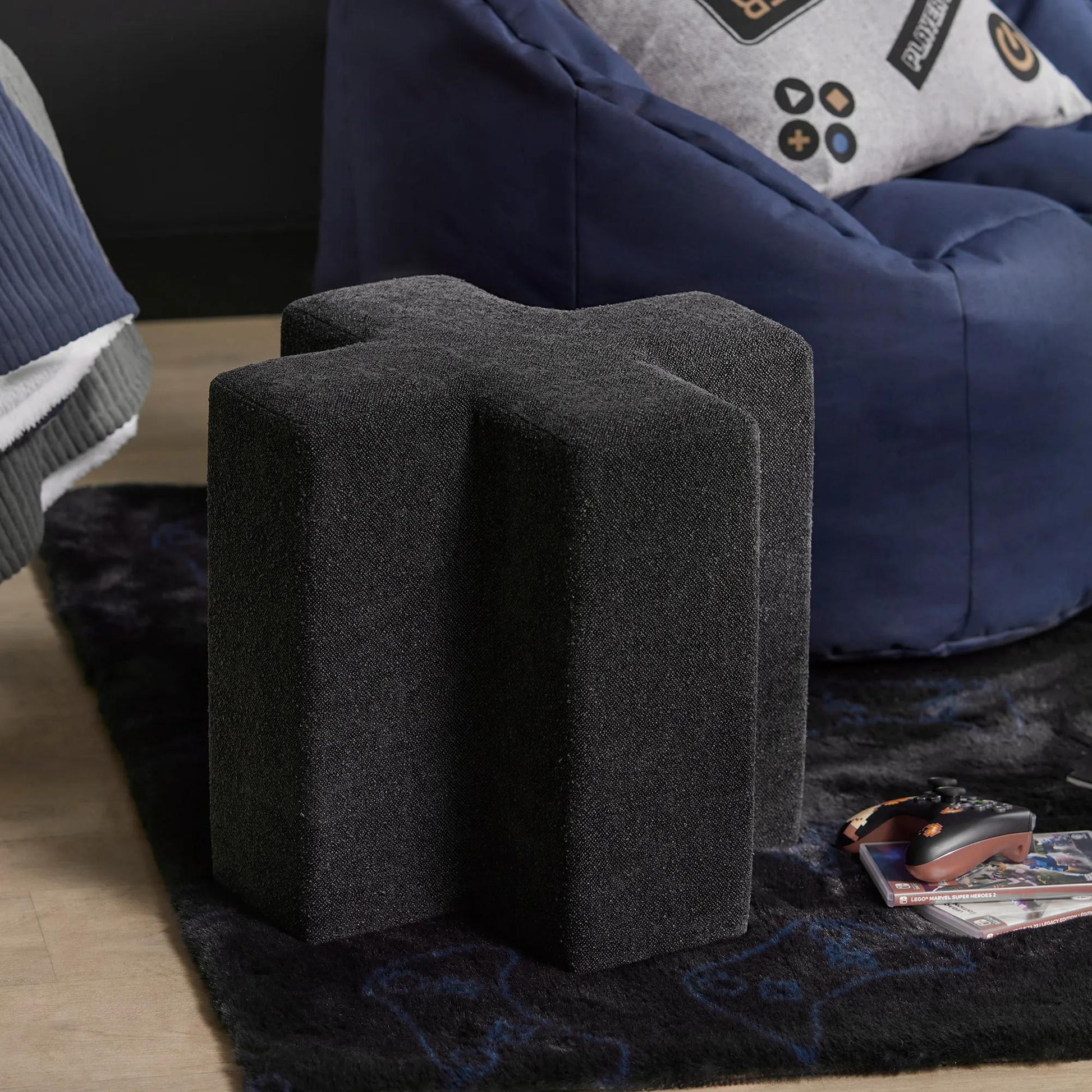 Ottoman In Form of a Plus mysite